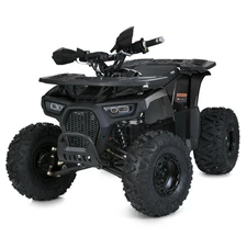 Подростковый квадроцикл HB-EATV1450F-P-2(MP3) V2 черный с пятью аккумуляторами